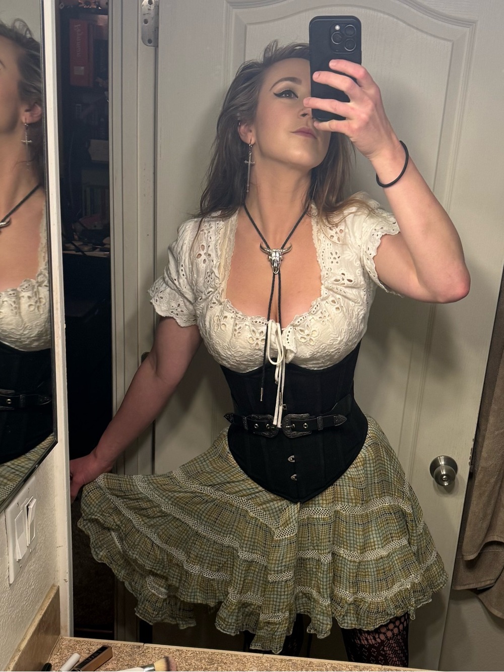 Free People FP One Printed Nora Skirt - Picture 4 of 4